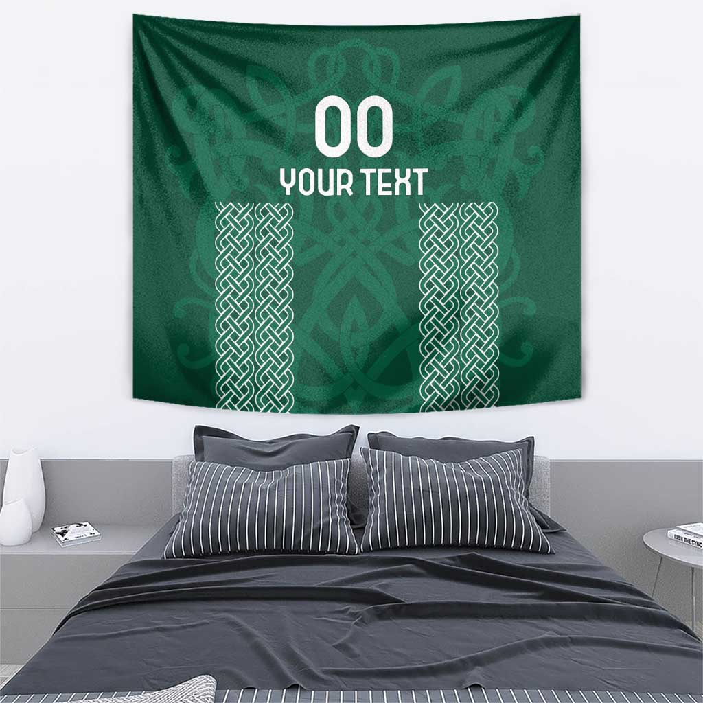 Custom Ireland Rugby Tapestry Come On Shamrock