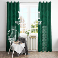Custom Ireland Rugby Window Curtain Come On Shamrock