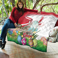 Happy Easter Austria Quilt Easter Eggs With St. Stephen's Cathedral
