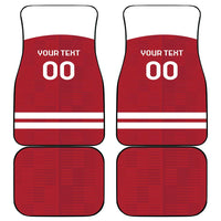 Custom Denmark Hockey Car Mats Danish Lions