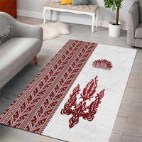 Ukraine Vyshyvanka Pattern Area Rug Ukrainian Trident
