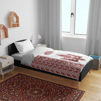 Ukraine Vyshyvanka Pattern Bedding Set Ukrainian Trident