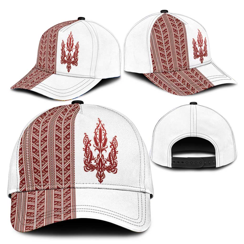 Ukraine Vyshyvanka Pattern Classic Cap Ukrainian Trident