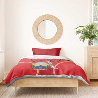 Personalized Macedonia Lion Bedding Set National Emblem - Wonder Print Shop