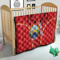 Personalized Macedonia Lion Quilt National Emblem - Wonder Print Shop