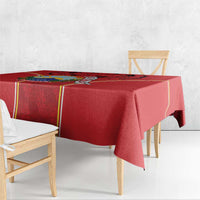 Personalized Macedonia Lion Tablecloth National Emblem - Wonder Print Shop