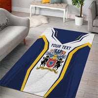 Personalized Azores Portugal Area Rug Sporty Style - Wonder Print Shop