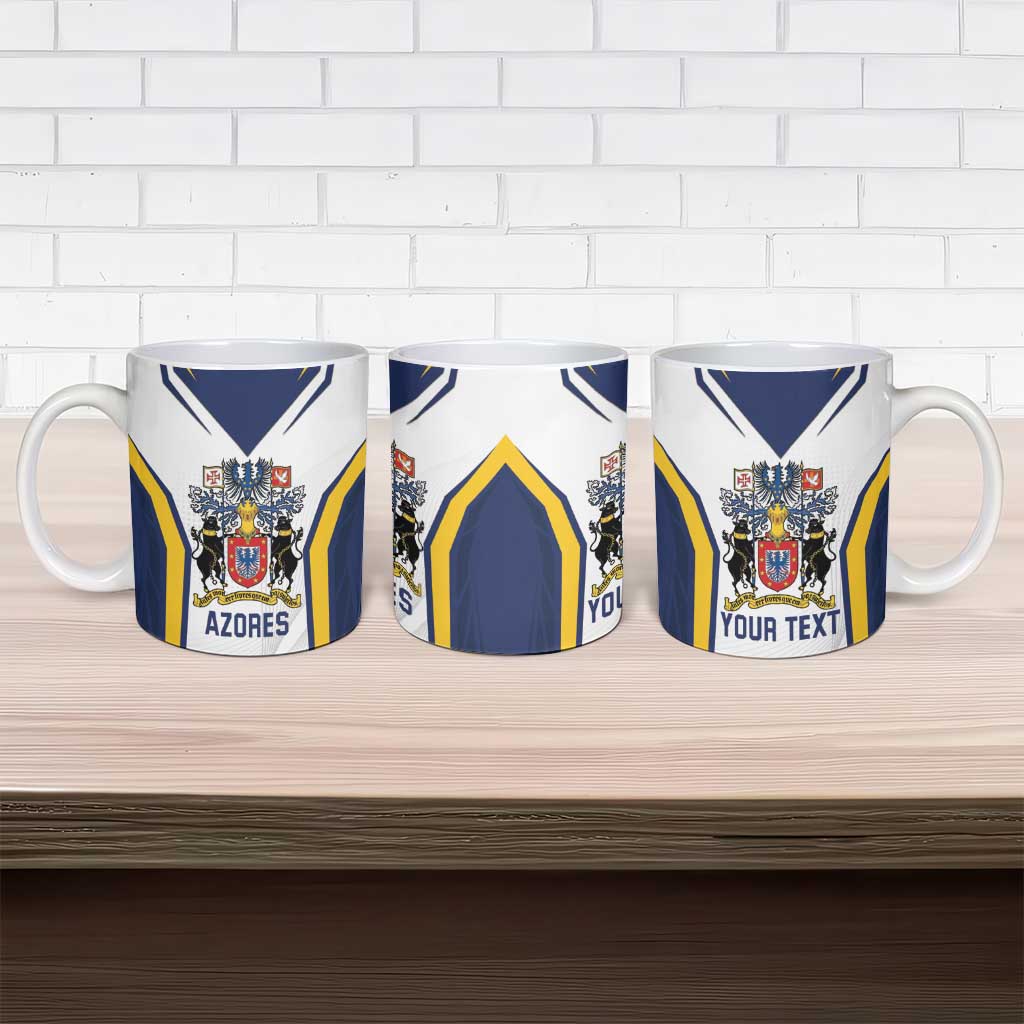 Personalized Azores Portugal Ceramic Mug Sporty Style - Wonder Print Shop