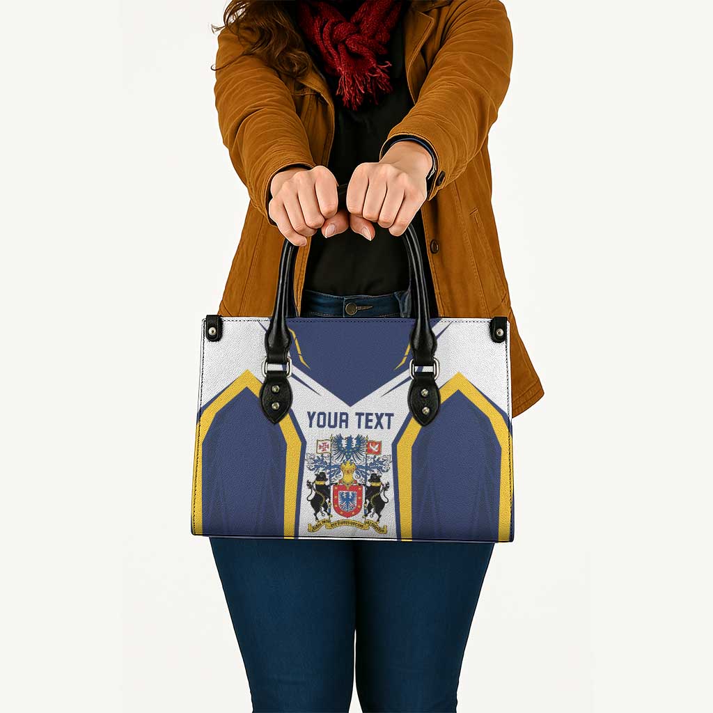 Personalized Azores Portugal Leather Bag Sporty Style - Wonder Print Shop