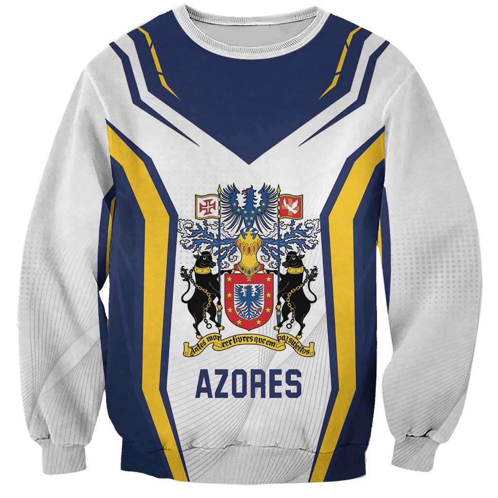 Personalized Azores Portugal Sweatshirt Sporty Style - Wonder Print Shop