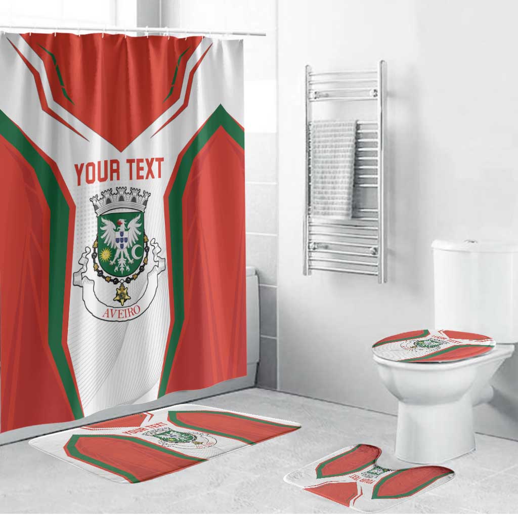 Personalized Aveiro Portugal Bathroom Set Sporty Style - Wonder Print Shop