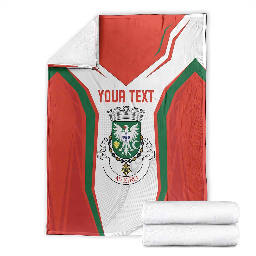 Personalized Aveiro Portugal Blanket Sporty Style - Wonder Print Shop