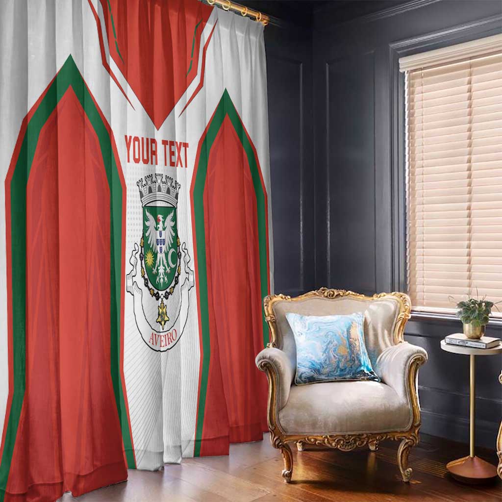 Personalized Aveiro Portugal Window Curtain Sporty Style - Wonder Print Shop