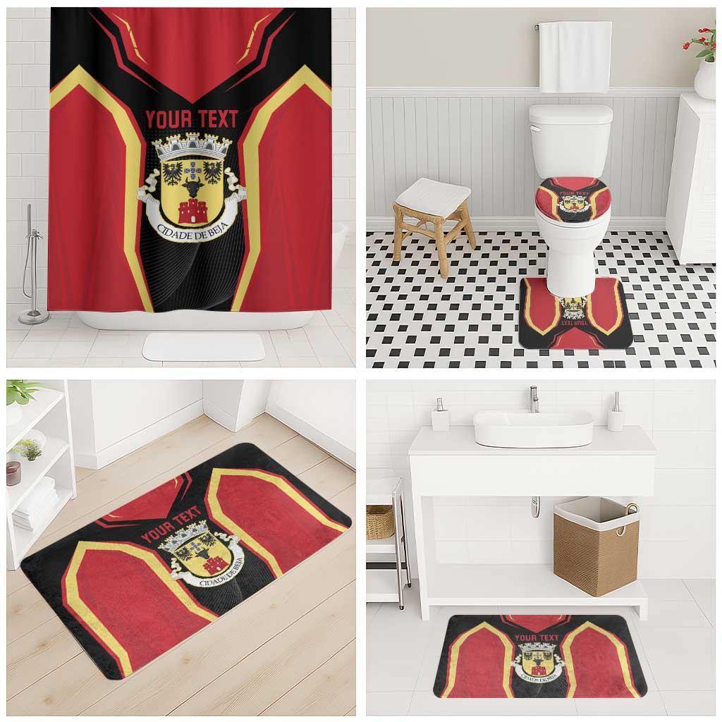 Personalized Beja Portugal Bathroom Set Sporty Style - Wonder Print Shop