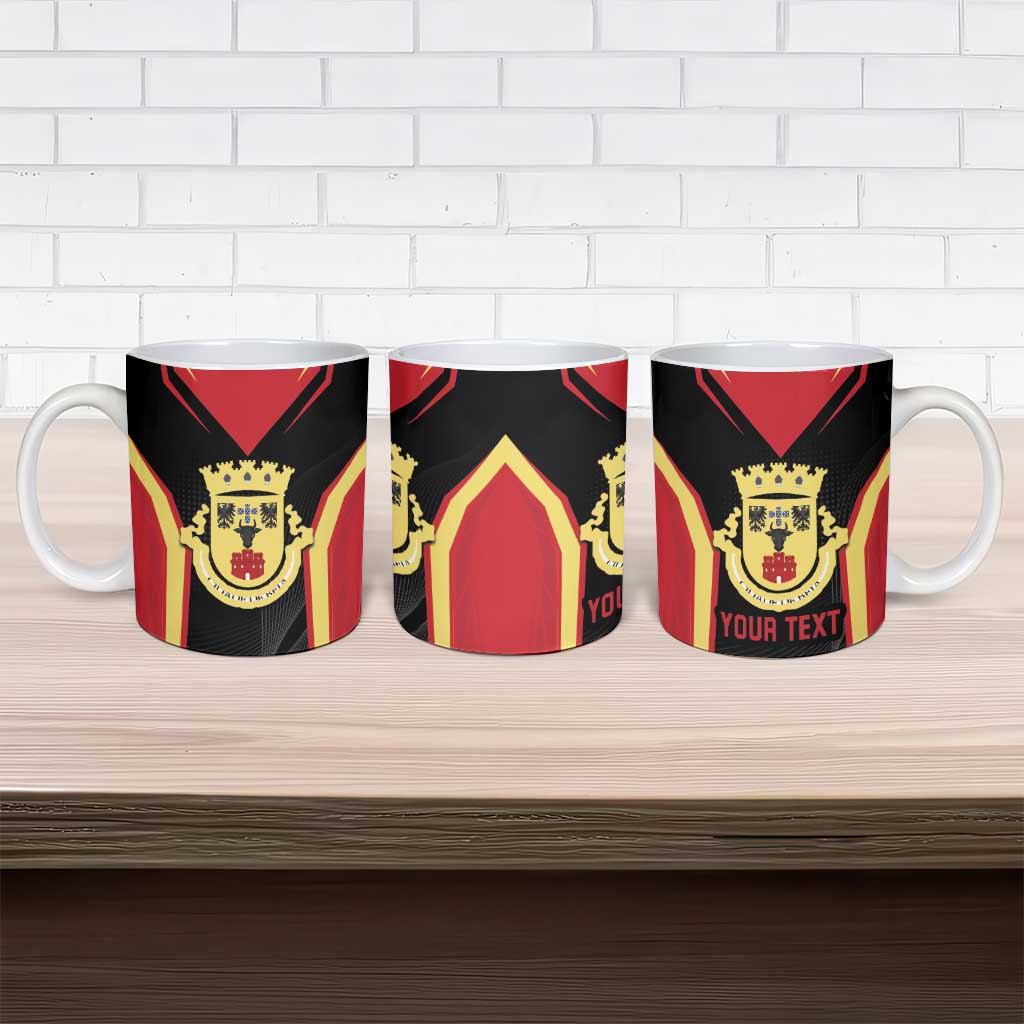 Personalized Beja Portugal Ceramic Mug Sporty Style - Wonder Print Shop