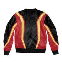 Personalized Beja Portugal Sleeve Zip Bomber Jacket Sporty Style - Wonder Print Shop