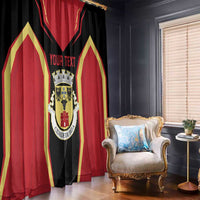 Personalized Beja Portugal Window Curtain Sporty Style - Wonder Print Shop