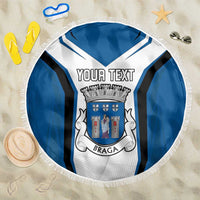 Personalized Braga Portugal Beach Blanket Sporty Style - Wonder Print Shop