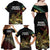 Meskel Ethiopia Family Matching Off Shoulder Maxi Dress and Hawaiian Shirt Lion Of Judah With Grunge Patterns