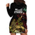 Meskel Ethiopia Hoodie Dress Lion Of Judah With Grunge Patterns - Wonder Print Shop