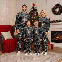 Viking Gnome Christmas Pajama Set Nordic Xmas Spirit Pattern - Wonder Print Shop