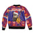 Croatia Christmas Bomber Jacket Kuna Zlatica Merry Xmas - Wonder Print Shop