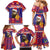 Croatia Christmas Family Matching Mermaid Dress and Hawaiian Shirt Kuna Zlatica Merry Xmas - Wonder Print Shop