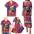 Croatia Christmas Family Matching Puletasi and Hawaiian Shirt Kuna Zlatica Merry Xmas - Wonder Print Shop