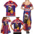 Croatia Christmas Family Matching Summer Maxi Dress and Hawaiian Shirt Kuna Zlatica Merry Xmas - Wonder Print Shop