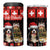 Merry Christmas Bernese Mountain Dog 4 in 1 Can Cooler Tumbler Switzerland Symbols - Lightning Art - Wonder Print Shop