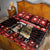 Merry Christmas Bernese Mountain Dog Quilt Bed Set Switzerland Symbols - Lightning Art