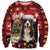 Merry Christmas Bernese Mountain Dog Sweatshirt Switzerland Symbols - Lightning Art