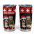 Merry Christmas Bernese Mountain Dog Tumbler Cup Switzerland Symbols - Lightning Art