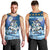 Lithuania Christmas Men Tank Top Coat Of Arms Merry Xmas - Wonder Print Shop