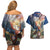 Serbia Eagle Statehood Day Couples Matching Off Shoulder Short Dress and Hawaiian Shirt Only Unity Saves The Serbs - Wonder Print Shop