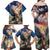 Serbia Eagle Statehood Day Family Matching Off Shoulder Maxi Dress and Hawaiian Shirt Only Unity Saves The Serbs - Wonder Print Shop