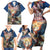 Serbia Eagle Statehood Day Family Matching Short Sleeve Bodycon Dress and Hawaiian Shirt Only Unity Saves The Serbs - Wonder Print Shop