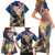 Serbia Eagle Statehood Day Family Matching Short Sleeve Bodycon Dress and Hawaiian Shirt Only Unity Saves The Serbs - Wonder Print Shop