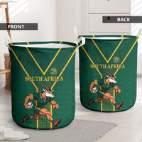 South Africa Rugby Laundry Basket Go Springboks - Wonder Print Shop