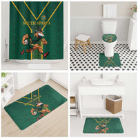 South Africa Rugby Bathroom Set Go Springboks - Wonder Print Shop