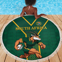 South Africa Rugby Beach Blanket Go Springboks - Wonder Print Shop