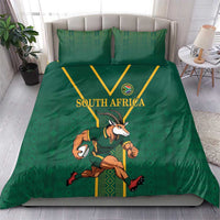South Africa Rugby Bedding Set Go Springboks - Wonder Print Shop