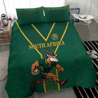 South Africa Rugby Bedding Set Go Springboks - Wonder Print Shop