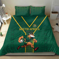 South Africa Rugby Bedding Set Go Springboks - Wonder Print Shop
