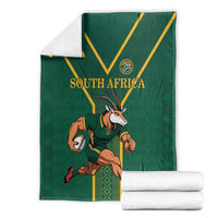 South Africa Rugby Blanket Go Springboks - Wonder Print Shop