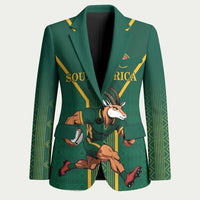 Custom South Africa Rugby Blazer Go Springboks - Wonder Print Shop