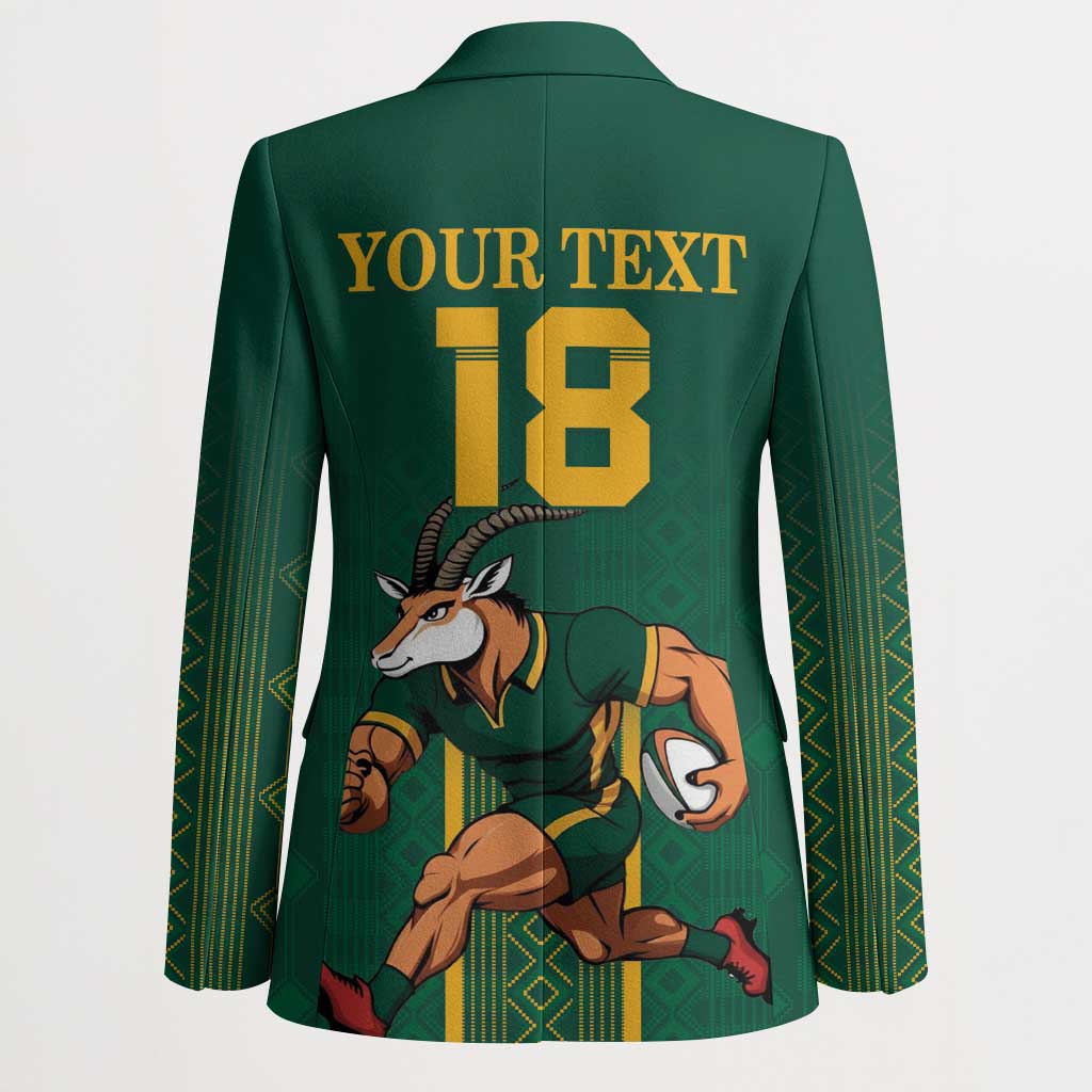 Custom South Africa Rugby Blazer Go Springboks - Wonder Print Shop