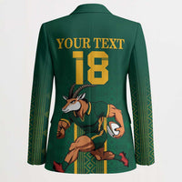Custom South Africa Rugby Blazer Go Springboks - Wonder Print Shop