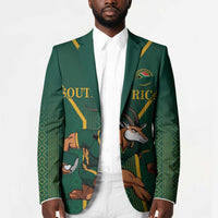 Custom South Africa Rugby Blazer Go Springboks - Wonder Print Shop