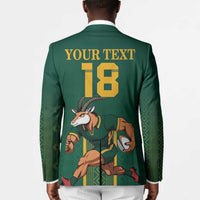 Custom South Africa Rugby Blazer Go Springboks - Wonder Print Shop